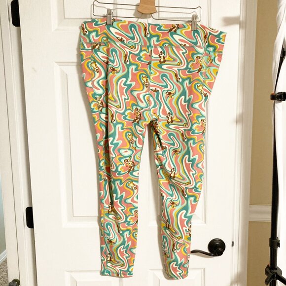 Disney Parks Chip & Dale Leggings Size 1X NWT - Picture 2 of 7